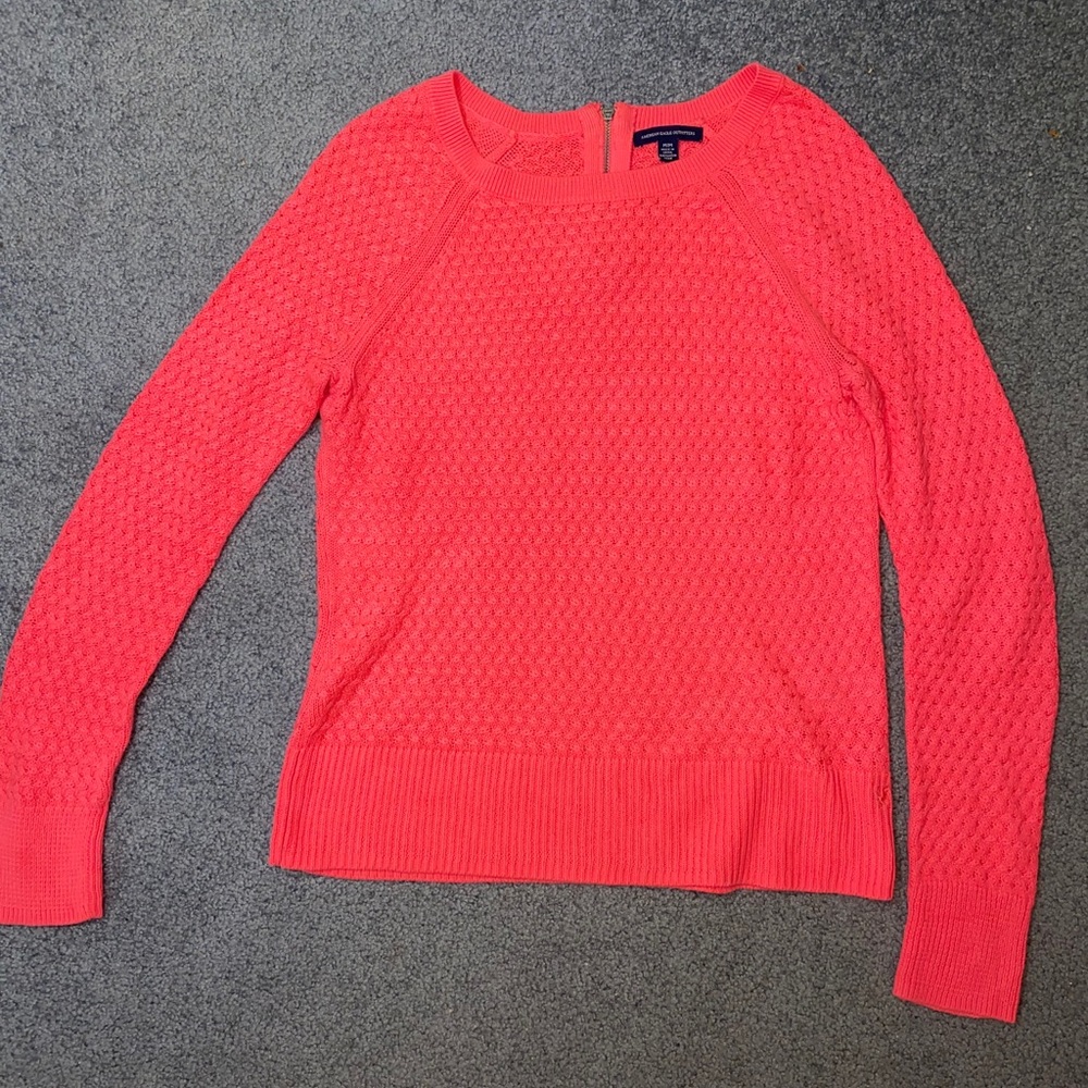 Pink sweater